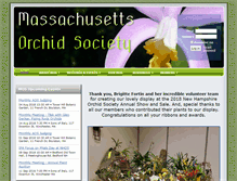 Tablet Screenshot of massorchid.org